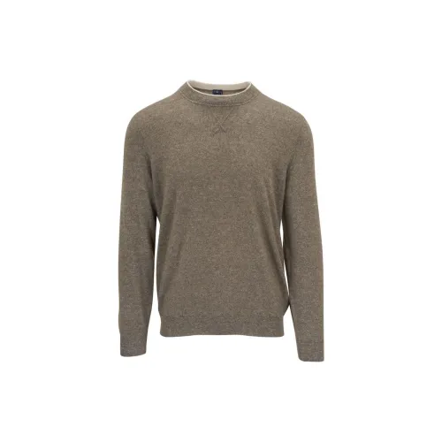 FEDELI David Cashmere-linen Blend Jumper