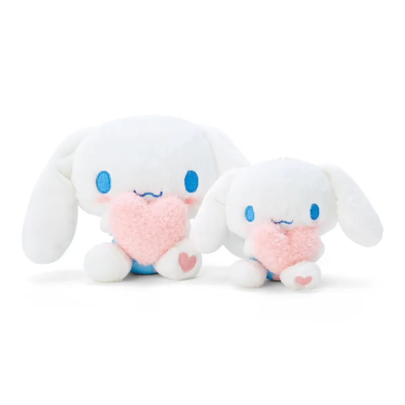 Sanrio Cinnamoroll Heart Shaped Dolls Plush Pendant 11cm High-3