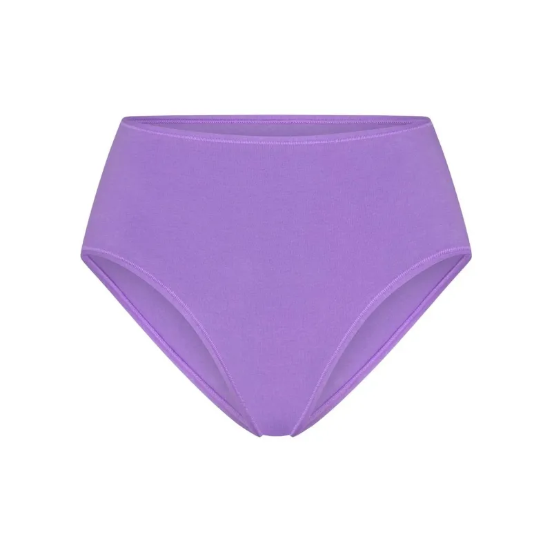 SKIMS COTTON JERSEY FULL BRIEF Underpants Women's 1 Pack ULTRA VIOLET/Ultraviolet-0