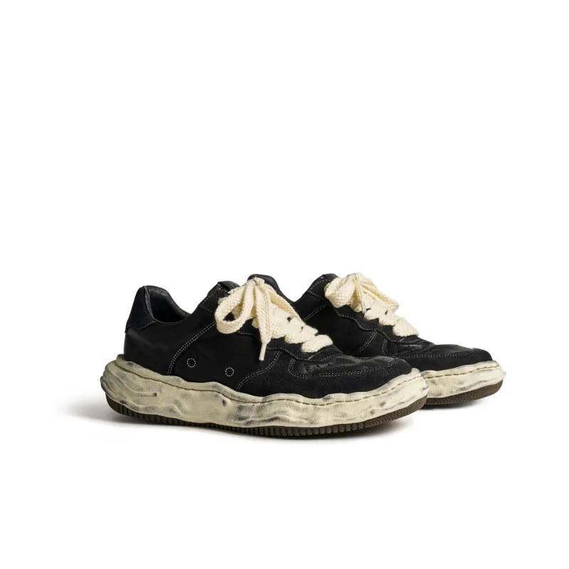 PIPG Casual Shoes Men Low Top Black/Apricot-1