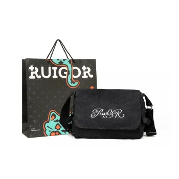 RUIGOR Fabric Crossbody Bag Unisex