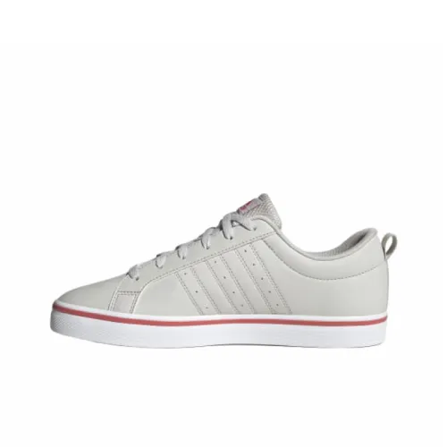 adidas ankle Sportswear VS PACE 2.0 Anti Slip Wear Resistant Low Top Skateboard Shoes Unisex Gray White