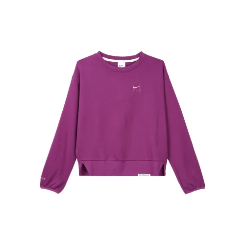 Nike Dri-Fit Sweatshirts Women's Light Purple