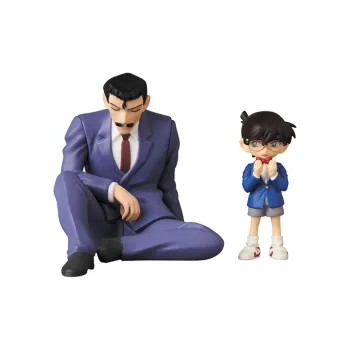 Medicom Toy Kogoro Mouri Udf Detective Conan Case Closed Scale Figures 5.5cm