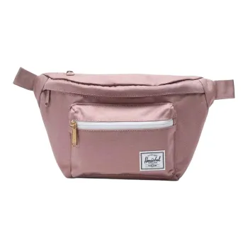 Herschel Recycled EcoSystem™ Fabric Sling Bag, One Shoulder, Crossbody, Fanny Pack Women's Gray Pink