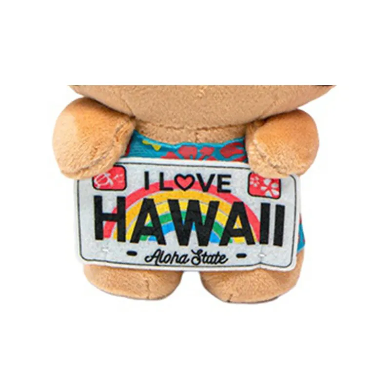 Sanrio Hello Kitty Hawaii Collection, Sign Holder Dolls Plush Doll Trumpets High-2