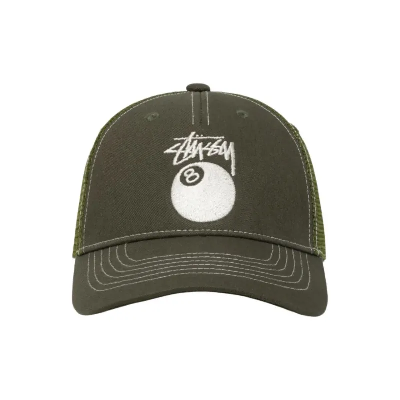 Stussy Low Pro Trucker 8 Ball Snapback-1