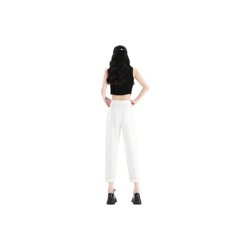 JASONWOOD Casual Pants Women's White-0