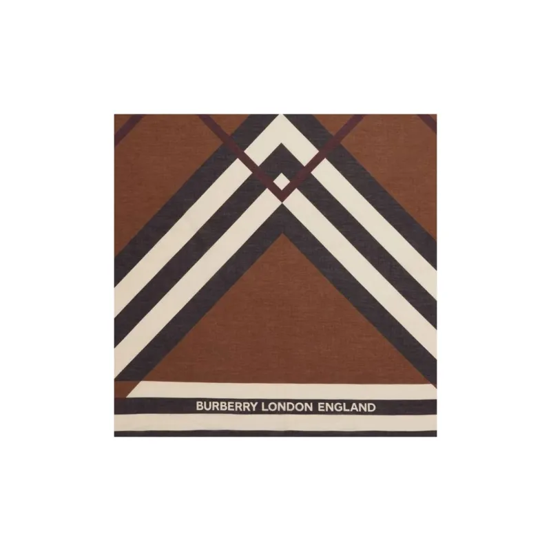 Burberry Check-print Cotton Scarf-2