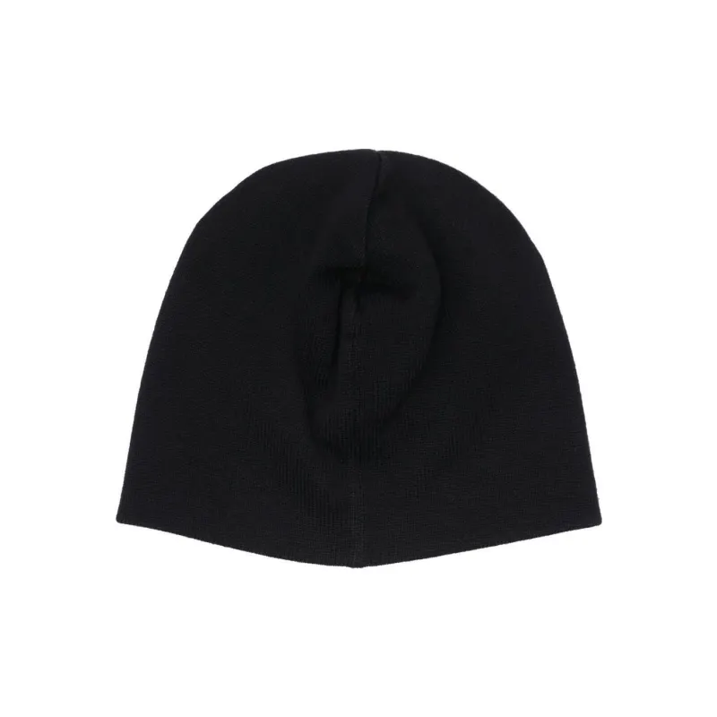 MOSCHINO Virgin Wool Beanies Men's Black-1