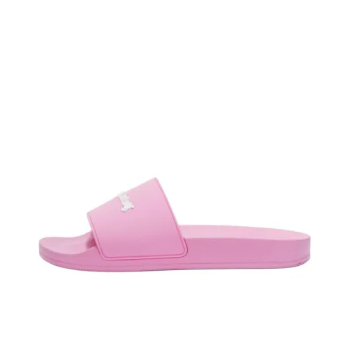 PALM ANGELS Logo embossed Pool Slides