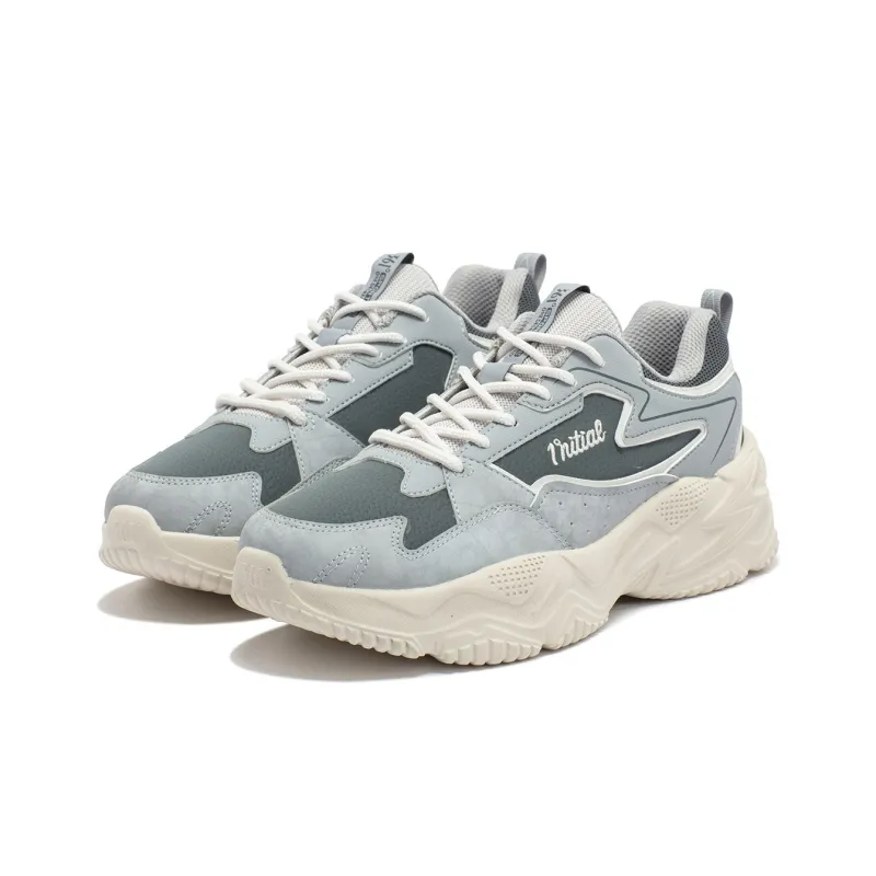 361° Cushioned Anti-Slip And Wear-Resistant Lightweight Low-Top Casual Running Shoes Women's Gray-4