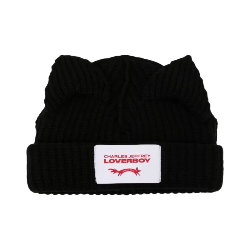 CHARLES JEFFREY Loverboy Chunky Ears Beanie Hat-0
