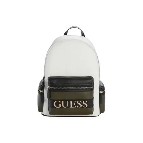 GUESS Artificial Leather Backpack Regular Women's Green