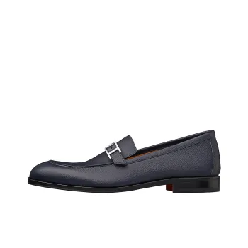 HERMES Monterey Casual Shoes Men's Marine Blue