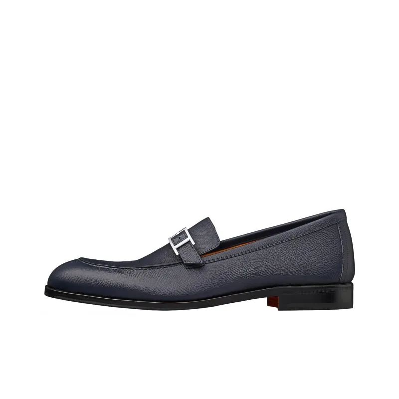 HERMES Monterey Casual Shoes Men's Marine Blue-0