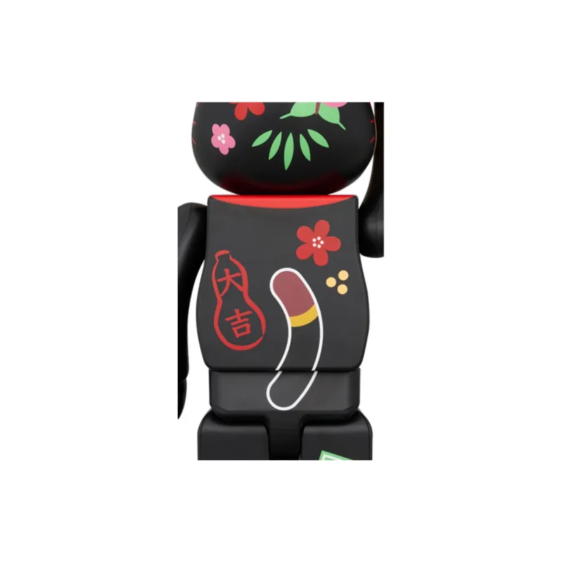 BE@RBRICK Lucky Cat Peko Chan Fuku Black-4