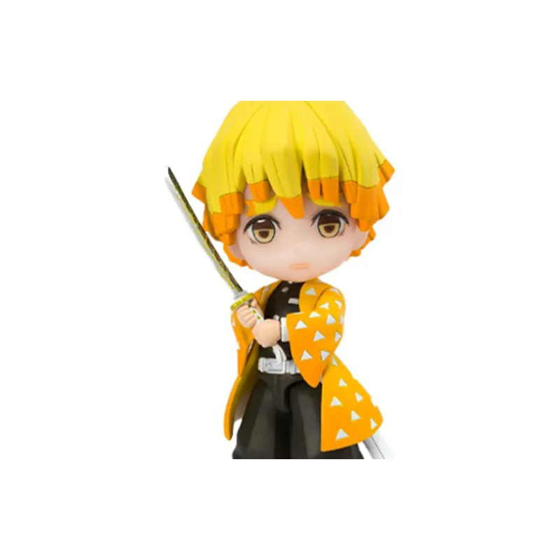 BANDAI Zenitsu Agatsuma Bandai Zero Mini Demon Slayer  Kimetsu No Yaiba Zenitsu Scale Figures-5
