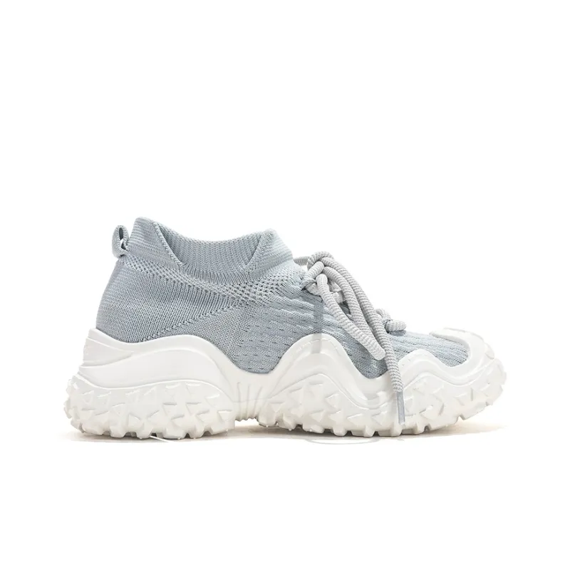 Jifffly Cushioned Anti-Slip And Wear-Resistant Lightweight Mid-Top Chunky Sneakers Unisex-15
