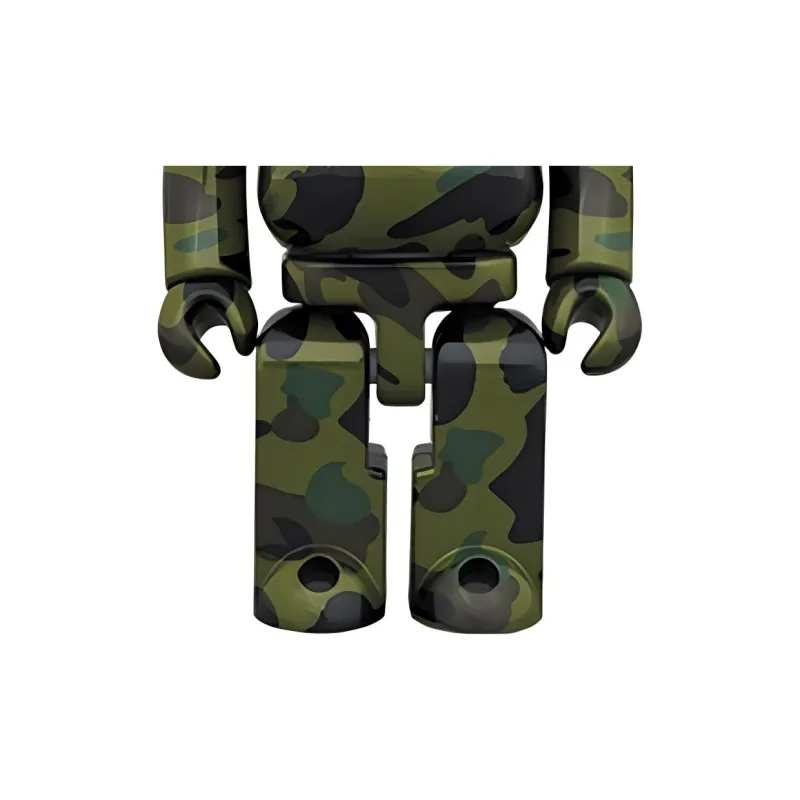 Bearbrick X Bape 1st Camo Chogokin Green-3