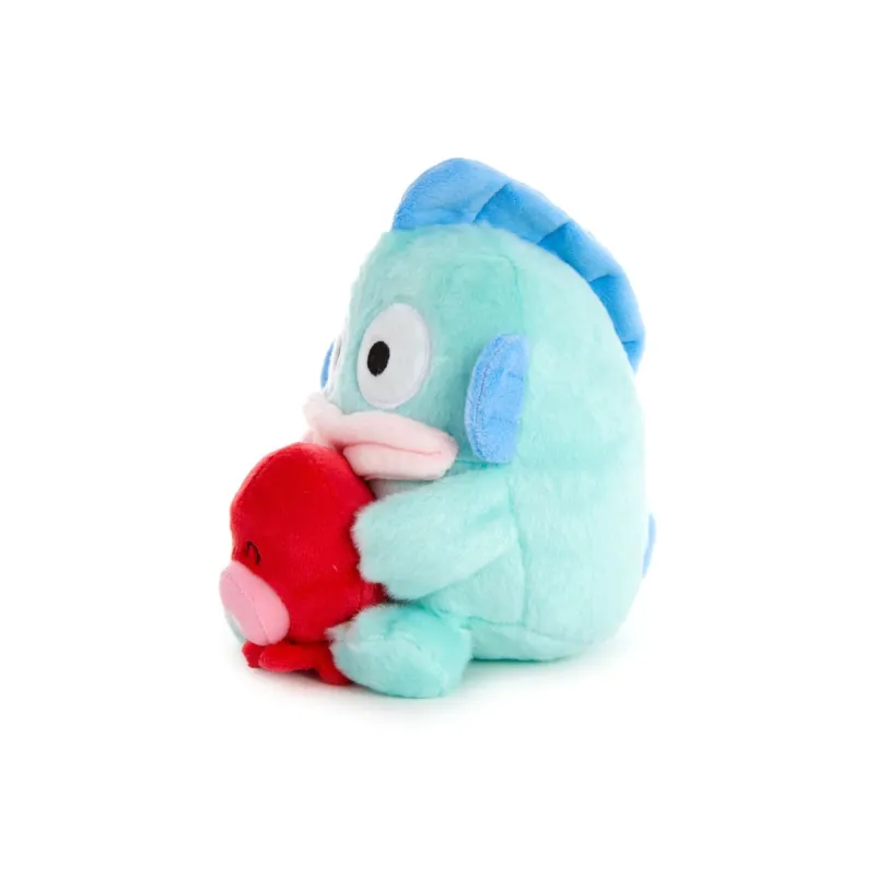 Sanrio Half Fisherman Sanrio Characters Hug Collection Hangyodon Dolls Plush Doll 15.24cm Height-2
