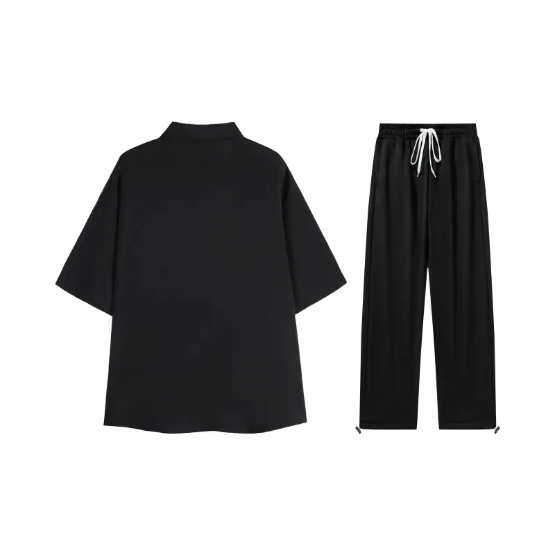 A.X.S.K Shirt Matching Set Unisex-1