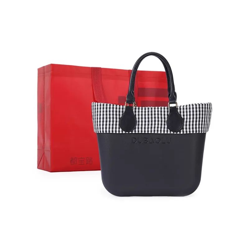 Dubaolu EVA Rubber Shoulder Bag, Handbag Tubas Women's Blue/Red/Pink/Black/Khaki-6