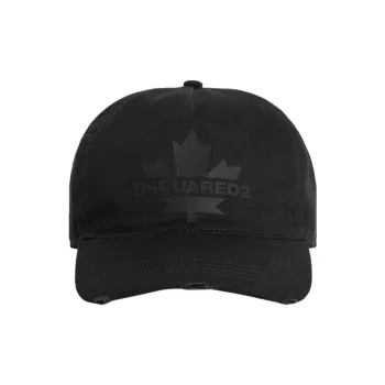 DSQUARED 2 Maple Leaf appliqué Baseball Cap