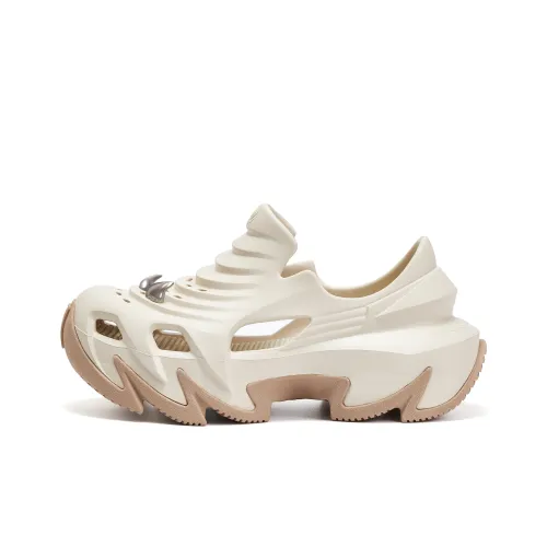 OGR DragonSpike Clog 5cm Unisex Beige Upgraded Accessories