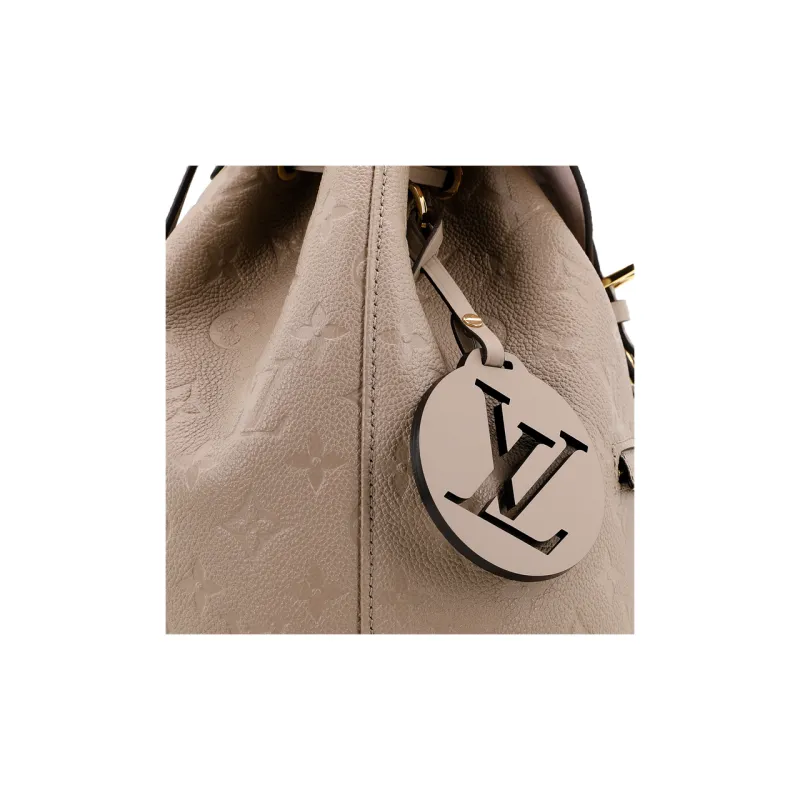 LOUIS VUITTON Montsouris Cow Leather Backpack Trumpets Women's Taupe-8