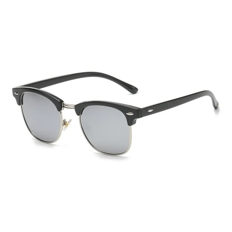 RINA VELLA Plastic Metal Oval Sunglasses Unisex-6