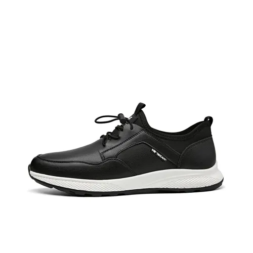 MEXICAN Men's Casual Shoes Men Low Top Black, White