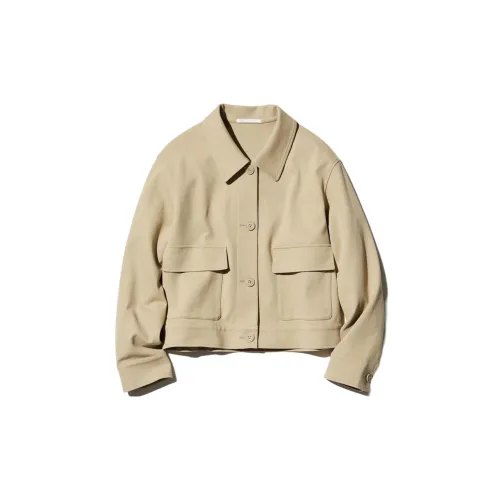 UNIQLO Jackets Women's Beige