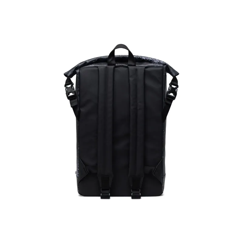 Herschel Recycled Fabric Backpack Unisex Spray Paint Black-3