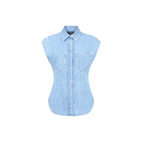 Dondup Shirts Women's Blue