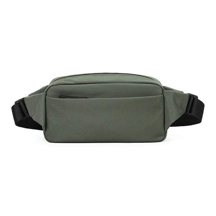 PIERRE CARDIN Fabric Messenger Bag, Crossbody Bag, Shoulder Bag Small Size Men's Black-8