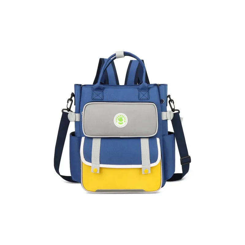 Bueno Nylon Fabric Elementary School Backpack Tutoring Bag For Boys And Girls Grades 1 3 6-0