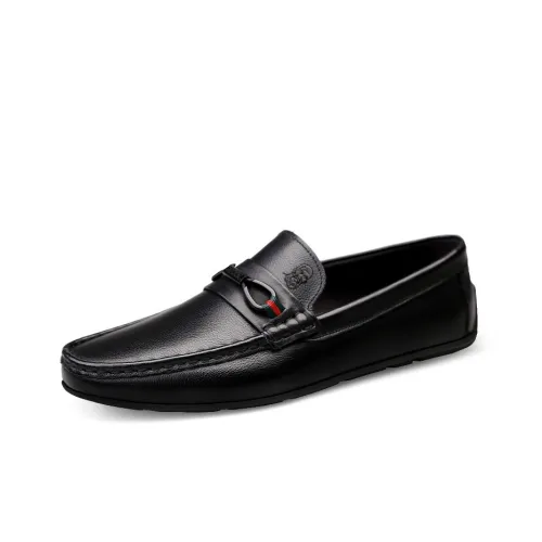 LAORENTOU Dress Shoes Men Low-Top