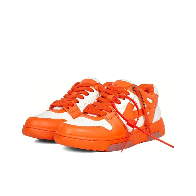 OFF WHITE Out Of Office Low Sneakers White/Orange Women's-3