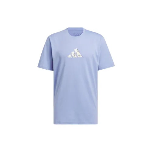 Adidas Donovan Mitchell T-Shirts Men Blue