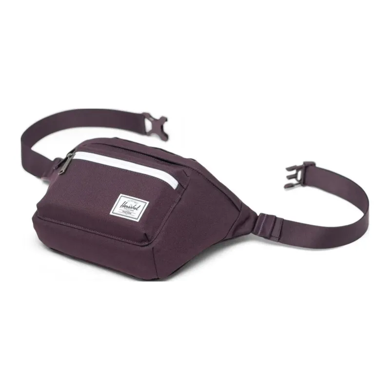 Herschel Recycled EcoSystem™ Fabric Sling Bags One Shoulder Crossbody Fanny Pack Unisex Plum-Colored-2