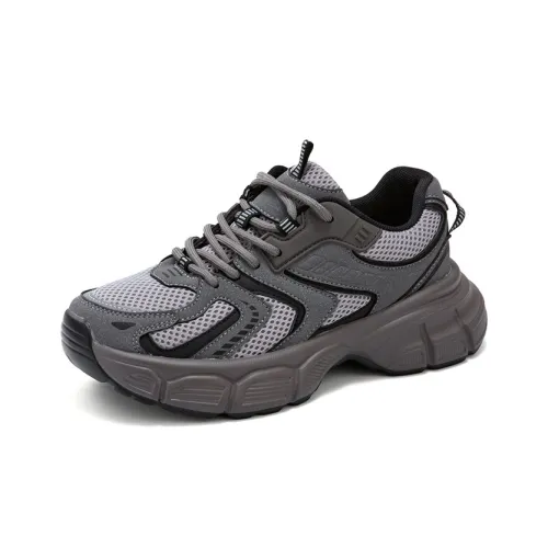 La Chapelle Anti Slip Wear Resistant Low Top Chunky Sneakers Women's