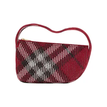 Burberry Polyamide Handbag Mini Women's Red