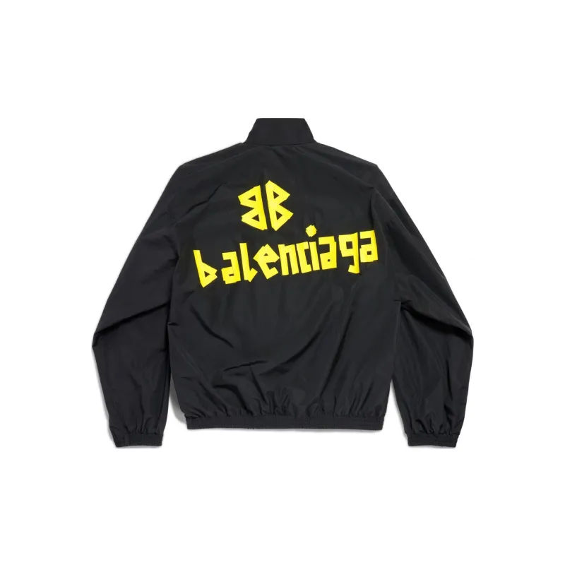 Balenciaga Tape Logo High Neck Jacket-1