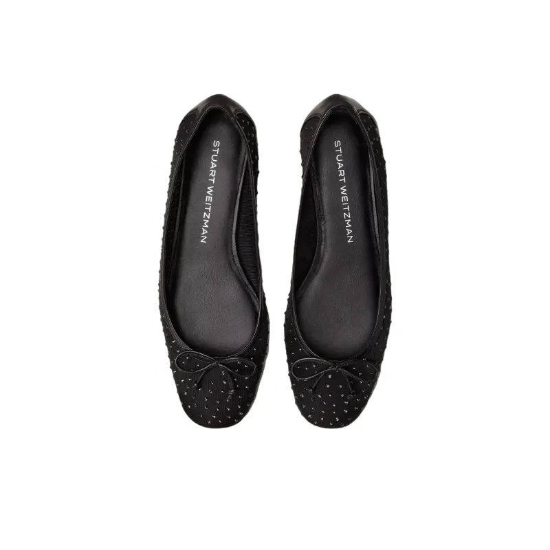 Stuart Weitzman/SW Arabella Casual Single Shoes Women's Black-4