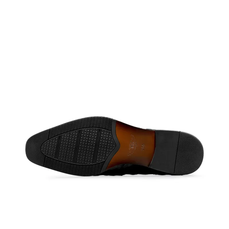 Desai Desai Dress Shoes Men's Black-3