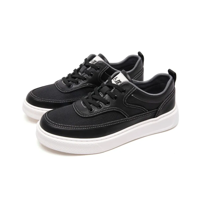 Anthony Miles Slip Resistant Breathable Lightweight Low Top Casual Shoes Men's Black-1