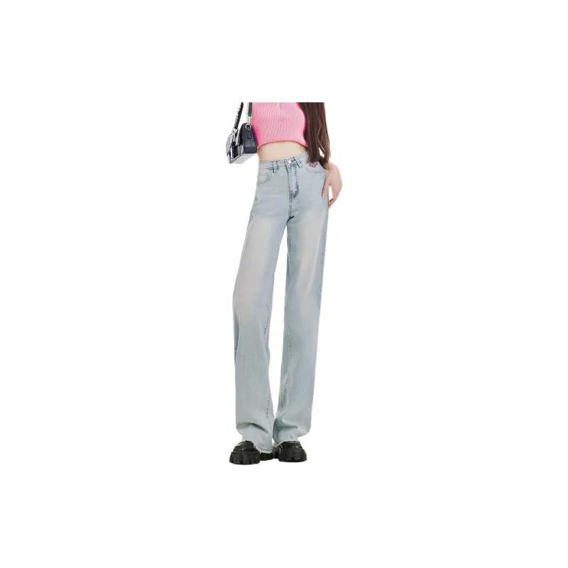 Weixi Jeans Women's Light Blue-1
