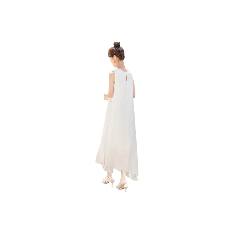 Cypress House Sleeveless Dress Women's White-0