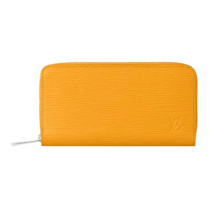LOUIS VUITTON Zippy Epi Leather Wallet Women's Yellow-0